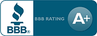 A+ Rated with the BBB